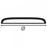 Wide-curve domed acrylic crystal