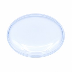 Verre acrylique bombé à pas