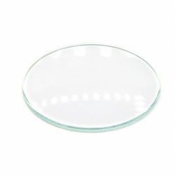 Verre minéral bombé 0,8 mm antireflet