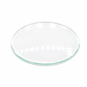 Anti-reflective domed mineral crystal 0.8 mm