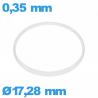 Glasdichtung I-Ring Hytrel 0,35 × 0,60 mm