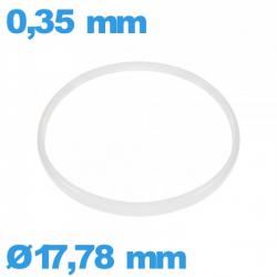Hytrel I-ring crystal gasket 0.35 × 0.60 mm