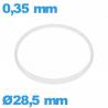 Glaspakking I-ring Hytrel 0,35 × 0,60 mm