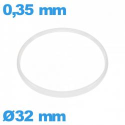 Glaspakking I-ring Hytrel 0,35 × 0,60 mm