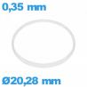 Glasdichtung I-Ring Hytrel 0,35 × 0,70 mm