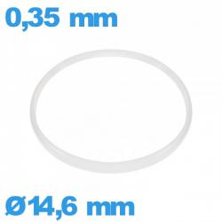 Hytrel I-ring crystal gasket 0.35 × 0.80 mm