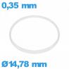 Glasdichtung I-Ring Hytrel 0,35 × 0,80 mm