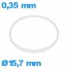 Glaspakking I-ring Hytrel 0,35 × 0,80 mm