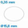 Glaspakking I-ring Hytrel 0,35 × 0,80 mm