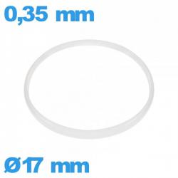 Hytrel I-ring crystal gasket 0.35 × 0.80 mm