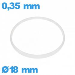 Hytrel I-ring crystal gasket 0.35 × 0.80 mm