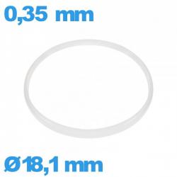 Vedante de vidro I-ring Hytrel 0,35 × 0,80 mm