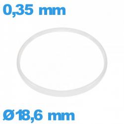 Hytrel I-ring crystal gasket 0.35 × 0.80 mm