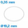 Glasdichtung I-Ring Hytrel 0,35 × 0,80 mm
