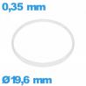 Glasdichtung I-Ring Hytrel 0,35 × 0,80 mm