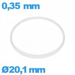 Vedante de vidro I-ring Hytrel 0,35 × 0,80 mm