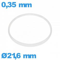 Hytrel I-ring crystal gasket 0.35 × 0.80 mm