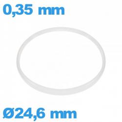 Glaspakking I-ring Hytrel 0,35 × 0,80 mm