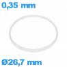 Joint de verre I-ring Hytrel 0,35 × 0,80 mm
