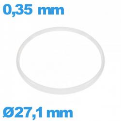 Hytrel I-ring crystal gasket 0.35 × 0.80 mm