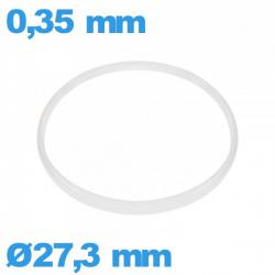 Hytrel I-ring crystal gasket 0.35 × 0.80 mm