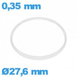 Vedante de vidro I-ring Hytrel 0,35 × 0,80 mm