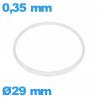 Glasdichtung I-Ring Hytrel 0,35 × 0,80 mm