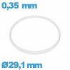 Guarnizione per vetro I-ring Hytrel 0,35 × 0,80 mm