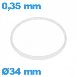 Glasdichtung I-Ring Hytrel 0,35 × 0,80 mm
