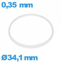 Vedante de vidro I-ring Hytrel 0,35 × 0,80 mm
