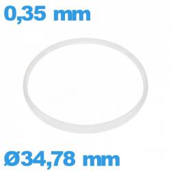 Junta de cristal I-ring Hytrel 0,35 × 0,80 mm