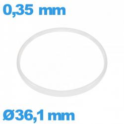 Junta de cristal I-ring Hytrel 0,35 × 0,80 mm