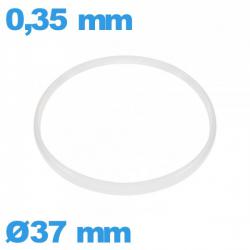 Hytrel I-ring crystal gasket 0.35 × 0.80 mm