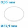 Glaspakking I-ring Hytrel 0,35 × 0,80 mm