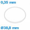 Glasdichtung I-Ring Hytrel 0,35 × 0,80 mm