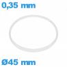 Joint de verre I-ring Hytrel 0,35 × 0,80 mm