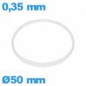 Glaspakking I-ring Hytrel 0,35 × 0,80 mm