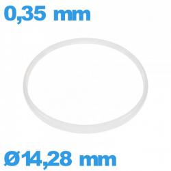 Vedante de vidro I-ring Hytrel 0,35 × 1,00 mm