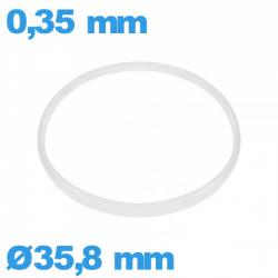 Glaspakking I-ring Hytrel 0,35 × 1,00 mm