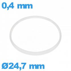 Junta de cristal I-ring Hytrel 0,40 × 1,20 mm