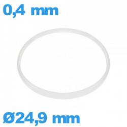 Hytrel I-ring crystal gasket 0.40 × 1.20 mm