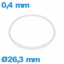 Hytrel I-ring crystal gasket 0.40 × 1.20 mm