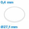 Glaspakking I-ring Hytrel 0,40 × 1,20 mm
