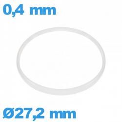 Vedante de vidro I-ring Hytrel 0,40 × 1,20 mm