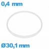 Glaspakking I-ring Hytrel 0,40 × 1,20 mm