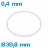 Glaspakking I-ring Hytrel 0,40 × 1,20 mm