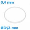 Glaspakking I-ring Hytrel 0,40 × 1,20 mm