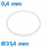 Glaspakking I-ring Hytrel 0,40 × 1,20 mm