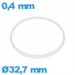 Vedante de vidro I-ring Hytrel 0,40 × 1,20 mm