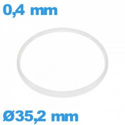 Glasdichtung I-Ring Hytrel 0,40 × 1,20 mm